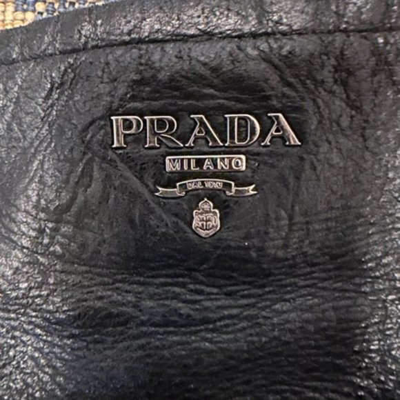Prada Black Leather Stingray Shoulder Bag - Picture 5 of 9